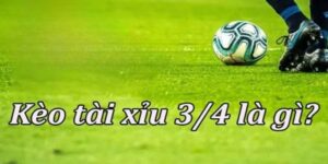 Kèo tài xỉu 3/4 là một trong những định nghĩa cá cược thể thao mà tân thủ nào cũng nên biết